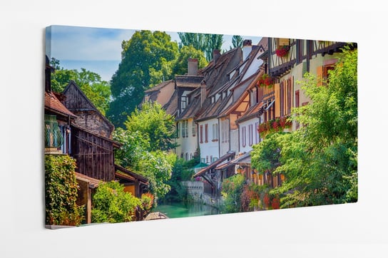 Obraz na płótnie HOMEPRINT, miasto Colmar we Francji 100x50 cm HOMEPRINT