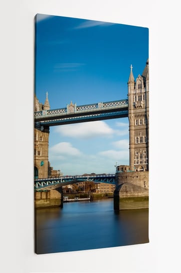 Obraz na płótnie HOMEPRINT, most, architektura, Tower Bridge, Londyn, Anglia, Wielka Brytania 60x120 cm HOMEPRINT