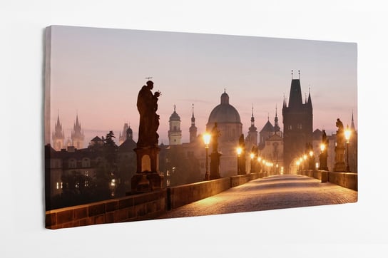 Obraz na płótnie HOMEPRINT, Most Karola , Praga, architektura, zabytki 100x50 cm HOMEPRINT