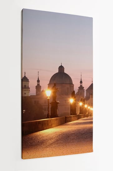 Obraz na płótnie HOMEPRINT, Most Karola , Praga, architektura, zabytki 50x100 cm HOMEPRINT