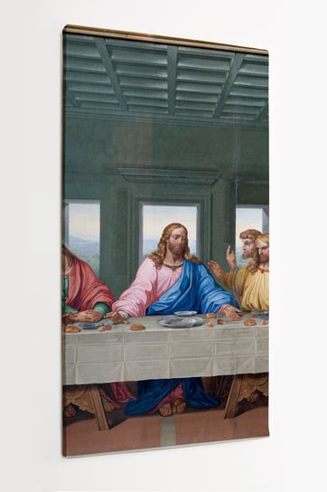 Obraz na płótnie HOMEPRINT, ostatnia wieczerza, Leonardo da Vinci 50x100 cm HOMEPRINT