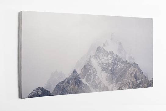 Obraz na płótnie HOMEPRINT, piękna góra w widoku krajobrazu przyrody z Pakistanu 100x50 cm HOMEPRINT
