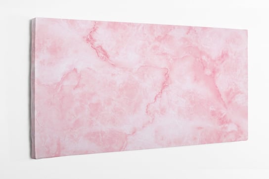 Obraz na płótnie HOMEPRINT, piękny różowy marmur 100x50 cm HOMEPRINT