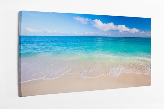 Obraz na płótnie HOMEPRINT,  plaża i piękne tropikalne morze 120x60 cm HOMEPRINT
