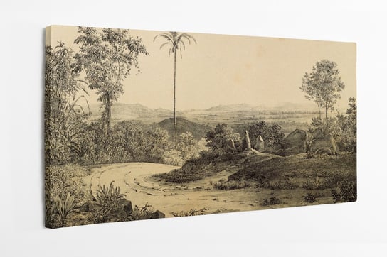 Obraz na płótnie HOMEPRINT, retro, panorama, zew Południowej Ameryki 120x60 cm HOMEPRINT