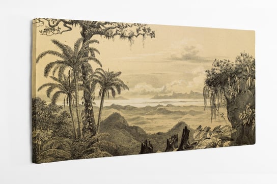 Obraz na płótnie HOMEPRINT, retro, panorama, zew Południowej Ameryki 140x70 cm HOMEPRINT
