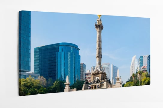 Obraz na płótnie HOMEPRINT, rzeźba, statua, Anioł Niepodległości, symbol, Mexico City 100x50 cm HOMEPRINT