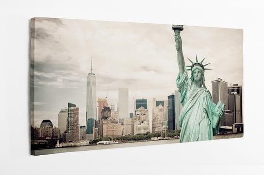Obraz na płótnie HOMEPRINT, Statua Wolności, New York, USA 120x50 cm HOMEPRINT