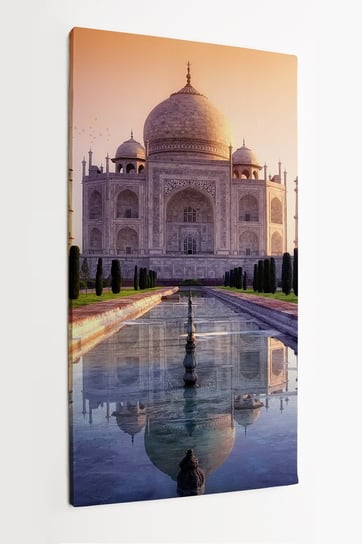 Obraz na płótnie HOMEPRINT, Tadż Mahal, Indie, tradycja, architektura 60x120 cm HOMEPRINT
