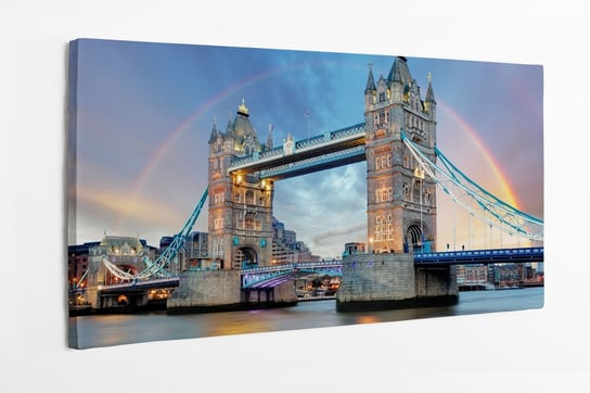 Obraz na płótnie HOMEPRINT, Tower bridge, London , Anglia, Wielka Brytania 100x50 cm HOMEPRINT