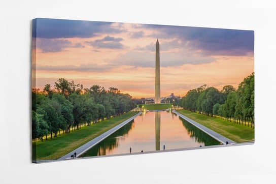 Obraz na płótnie HOMEPRINT, Waszyngton DC, Stany Zjednoczone 100x50 cm HOMEPRINT