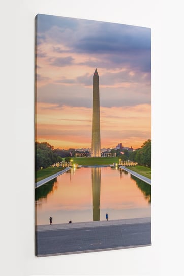 Obraz na płótnie HOMEPRINT, Waszyngton DC, Stany Zjednoczone 50x100 cm HOMEPRINT