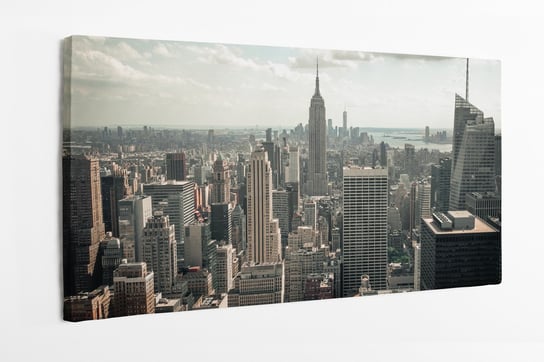 Obraz na płótnie HOMEPRINT, widok miasta Nowy Jork 100x50 cm HOMEPRINT