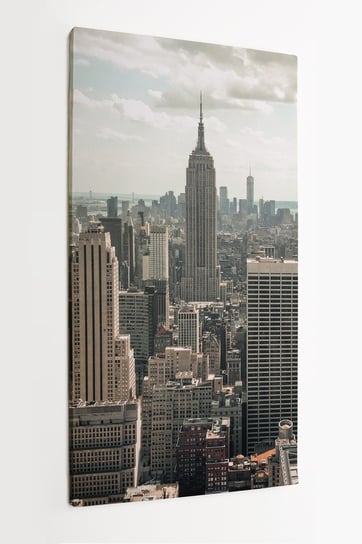 Obraz na płótnie HOMEPRINT, widok miasta Nowy Jork 50x100 cm HOMEPRINT