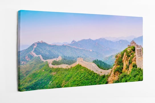 Obraz na płótnie HOMEPRINT, wielki chiński mur, architektura, zabytek, pasmo górskie 100x50 cm HOMEPRINT