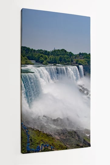 Obraz na płótnie HOMEPRINT, wodospad Niagara od strony Stanów Zjednoczonych 50x100 cm HOMEPRINT