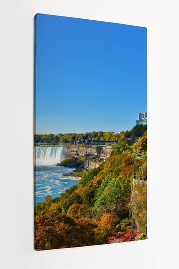 Obraz na płótnie HOMEPRINT, wodospad Niagara, słoneczny dzień, cud świata 60x120 cm HOMEPRINT