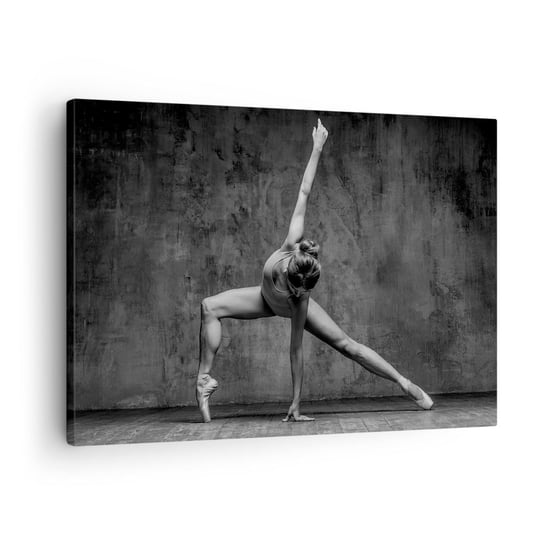 Obraz na płótnie - Ideał równowagi - 70x50cm - Gimnastyka Balet Taniec - Nowoczesny Canvas obraz do salonu do sypialni ARTTOR ARTTOR