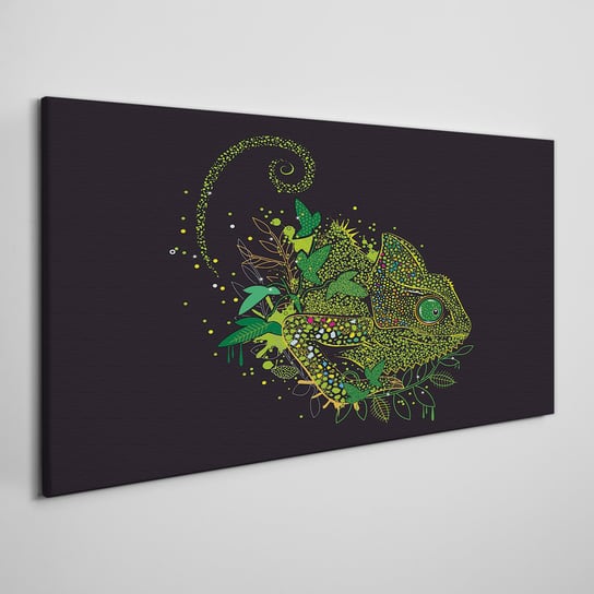 Obraz Na Płótnie Kameleon zwierzę natura 100x50 cm Coloray