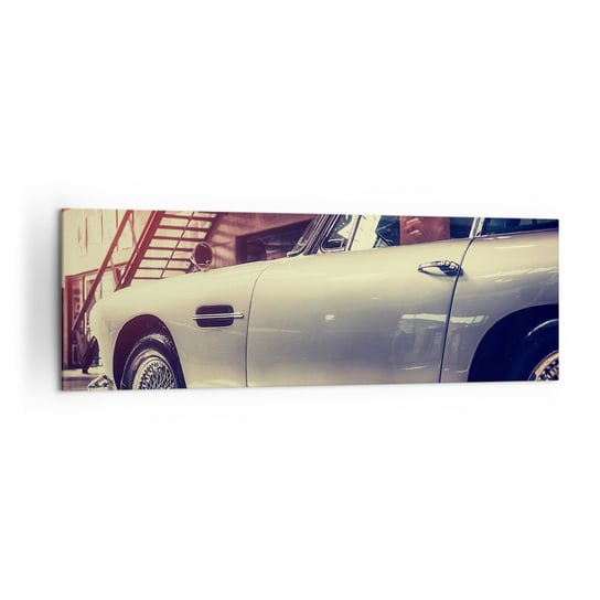 Obraz na płótnie - Klasyka się nie starzeje - 160x50cm - Samochód Motoryzacja Vintage - Nowoczesny foto obraz w ramie do salonu do sypialni ARTTOR ARTTOR