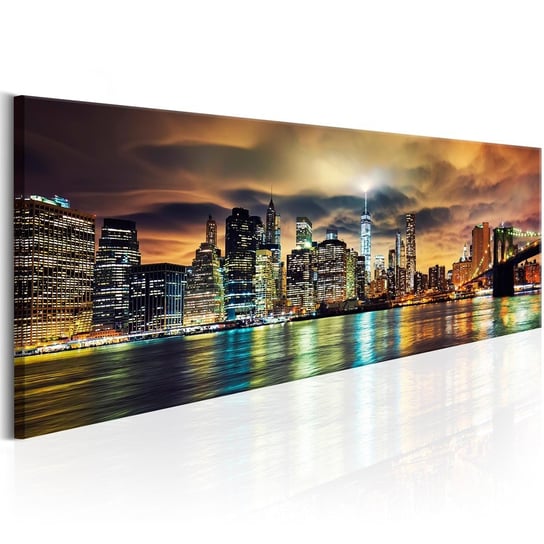 Obraz na płótnie: Kolorowe miasto New York City, 150x50 cm zakup.se