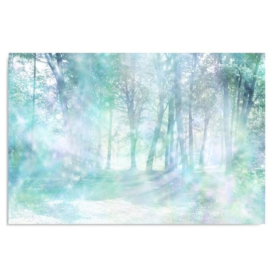 Obraz na płótnie, Las w słońcu, 100x70 cm Feeby