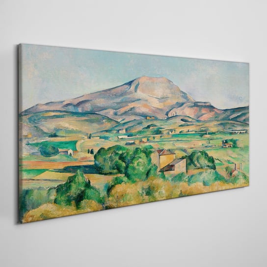 Obraz Na Płótnie Malarstwo góry natura 100x50 cm Coloray