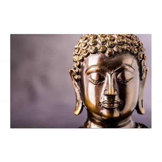 Obraz na płótnie, Miedziany Budda, 80x60 cm Feeby