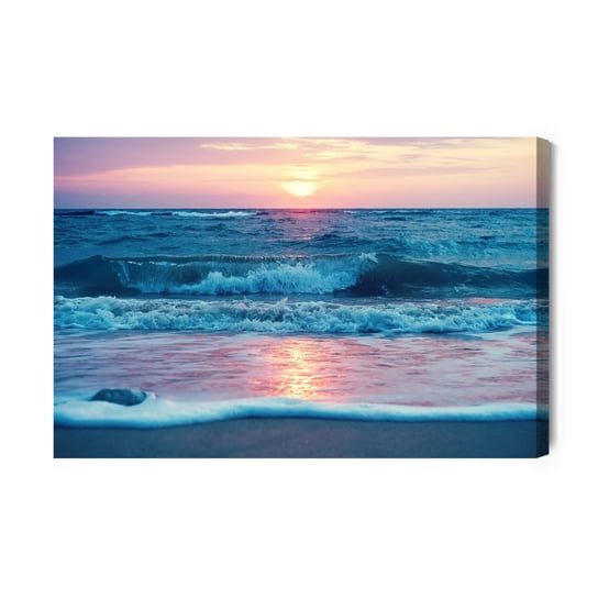 Obraz Na Płótnie Morze I Wschód Słońca 100x70 NC Inna marka
