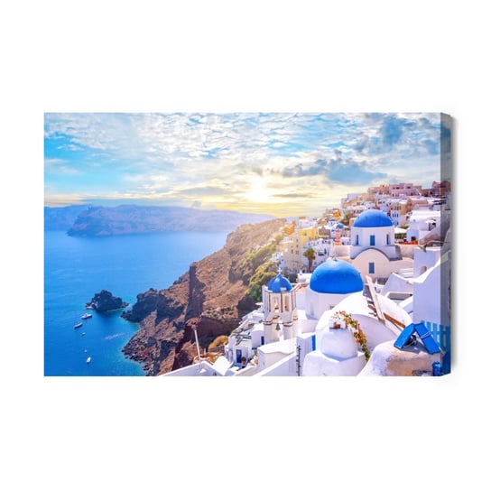 Obraz Na Płótnie Morze W Słonecznej Grecji 40x30 NC Inna marka