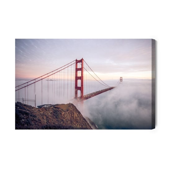Obraz Na Płótnie Most Golden Gate, San Francisco 120x80 NC Inna marka