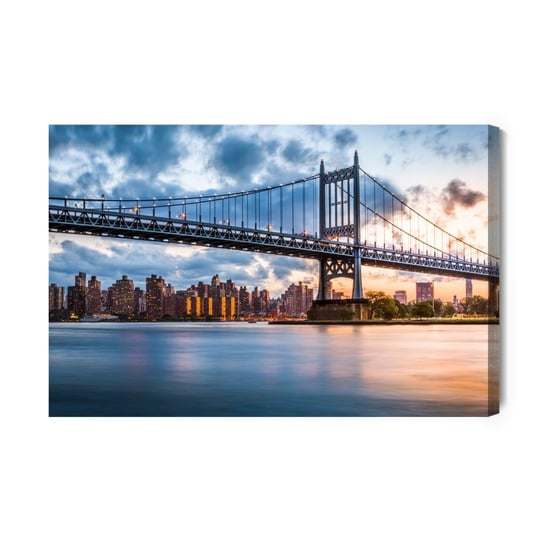 Obraz Na Płótnie Most W Nowym Jorku 120x80 NC Inna marka
