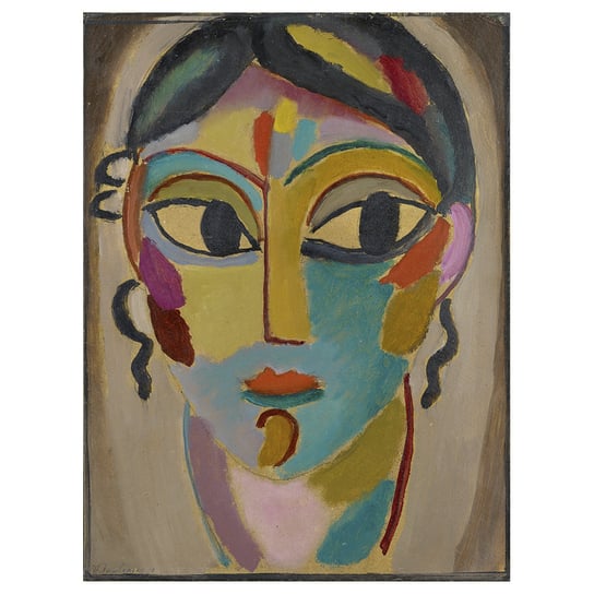 Obraz na płótnie - Mystical Head - Alexej von Jawlensky - Dekoracje ścienne cm. 60x80 Legendarte