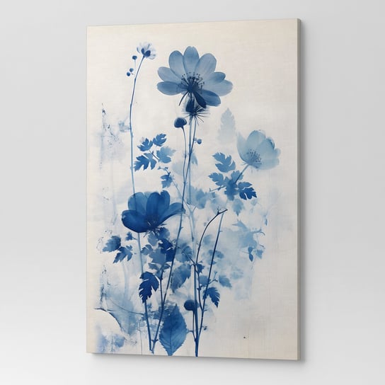 Obraz na płótnie na ścianę do salonu Motywy roślinne ART00072_60x90 Wave Print