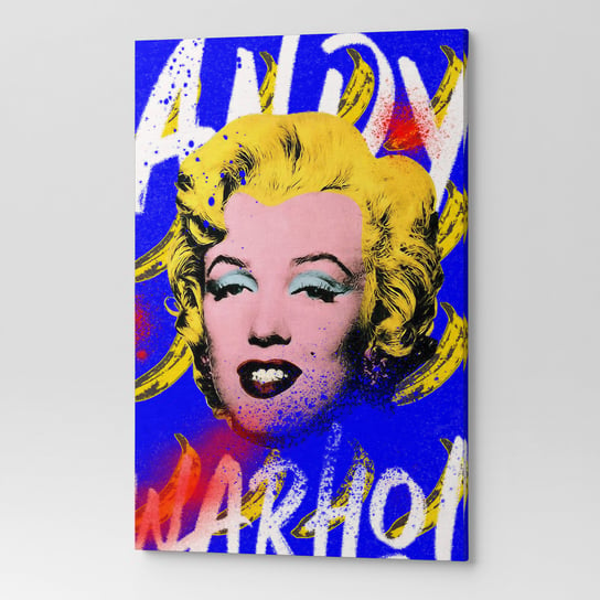 Obraz na płótnie na ścianę do salonu pokoju Marilyn Monroe POP00019 30x40 Wave Print