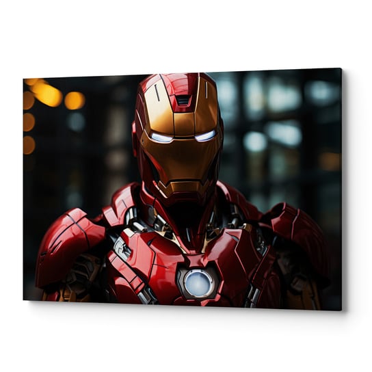 Obraz na płótnie na ścianę do salonu sypialni Iron Man TV00042 50x70 Wave Print