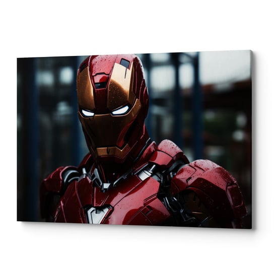 Obraz na płótnie na ścianę do salonu sypialni Iron Man TV00043 70x100 Wave Print