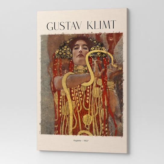 Obraz na płótnie na ścianę Gustav Klimt HYGIEIA REP00004 80x120 Wave Print