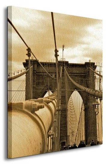 Obraz na płótnie NICE WALL New York - Brooklyn Bridge, 60x80 cm Nice Wall
