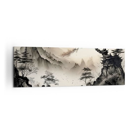 Obraz na płótnie - Niepowtarzalny urok orientu - 160x50cm - Azja Japonia Widok - Nowoczesny foto obraz w ramie do salonu do sypialni ARTTOR ARTTOR