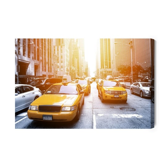 Obraz Na Płótnie Nowojorskie Taksówki 3D 30x20 Inna marka
