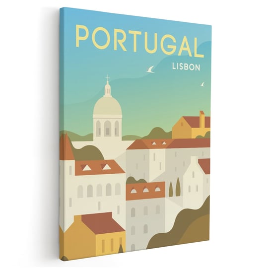 OBRAZ NA PŁÓTNIE OBRAZY DO SALONU NA ŚCIANĘ PORTUGALIA *wiele wzorów miast* Inna marka
