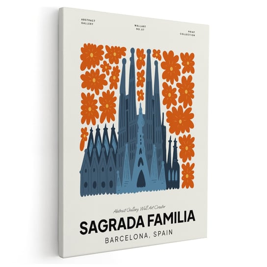OBRAZ NA PŁÓTNIE OBRAZY DO SALONU NA ŚCIANĘ Sagrada Família *wiele wzorów* Inna marka