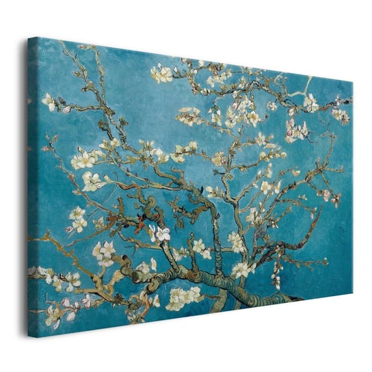 Obraz na płótnie obrazy na ścianę do salonu Kwitnące drzewo 80x120cm Naklejkomania