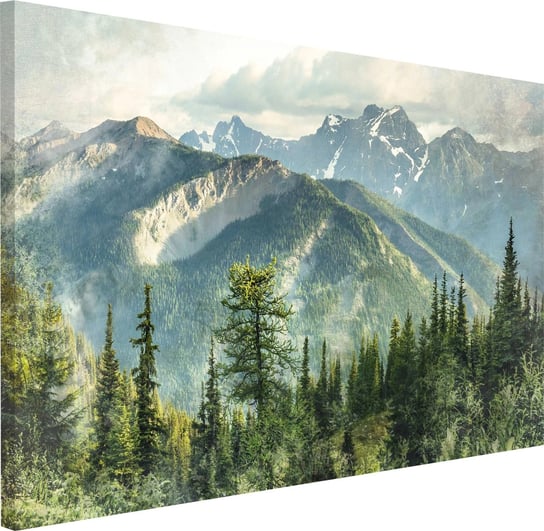 Obraz na płótnie obrazy na ścianę Górski krajobraz 80x120cm Naklejkomania