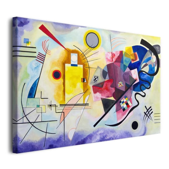 Obraz na płótnie obrazy na ścianę Kolorowa Abstrakcja 80x120cm Naklejkomania