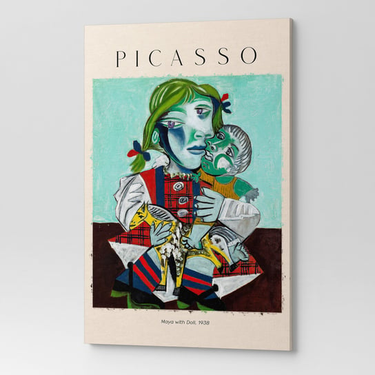 Obraz Na Płótnie Picasso Maja Z Lalką Rep00064 30X40 Wave Print
