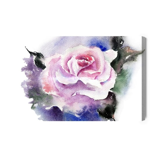 Obraz Na Płótnie Piękna Róża Malowana Akwarelą 90x60 NC Inna marka