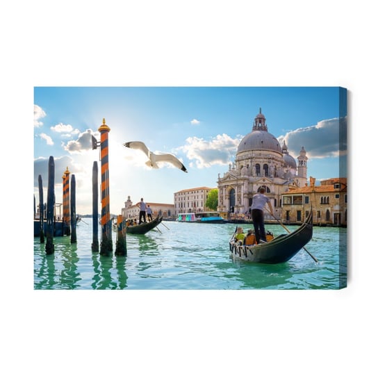 Obraz Na Płótnie Piękne Pejzaże Wenecji 40x30 Inna marka
