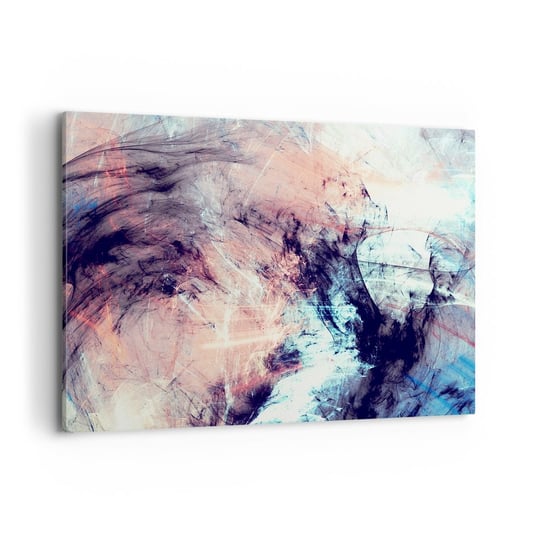 Obraz na płótnie - Poczuj wiatr - 120x80cm - Abstrakcja Sztuka Nowoczesny Wzór - Nowoczesny obraz na ścianę do salonu do sypialni ARTTOR ARTTOR
